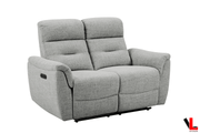 Levoluxe Sofa Set Cain 3 Piece Power Reclining Sofa, Loveseat and Chair Set in Weave Fabric - Available in 2 Colours