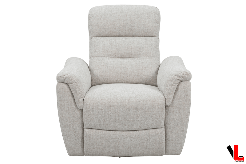 Levoluxe Sofa Set Cain 3 Piece Power Reclining Sofa, Loveseat and Chair Set in Weave Fabric - Available in 2 Colours
