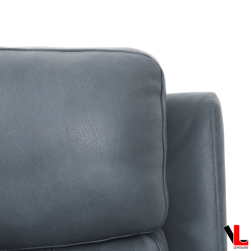 Levoluxe Sofa Set Cavron 2 Piece Power Reclining Sofa and Loveseat Set with Power Headrests in Leather Match - Available in 2 Colours