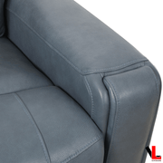 Levoluxe Sofa Set Cavron 2 Piece Power Reclining Sofa and Loveseat Set with Power Headrests in Leather Match - Available in 2 Colours