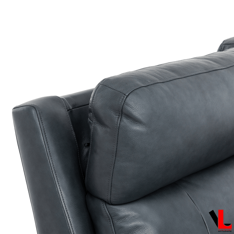 Levoluxe Sofa Set Cavron 3 Piece Power Reclining Sofa,  Loveseat and Chair Set with Power Headrests in Leather Match - Available in 2 Colours