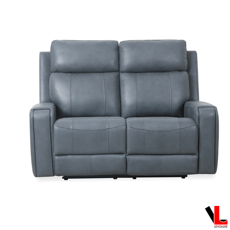 Levoluxe Sofa Set Cavron 3 Piece Power Reclining Sofa,  Loveseat and Chair Set with Power Headrests in Leather Match - Available in 2 Colours