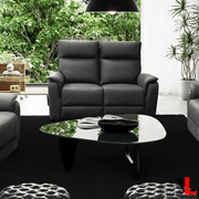 Levoluxe Sofa Set Sereno 2 Piece Reclining Sofa and Loveseat in Jaxxon Smoke