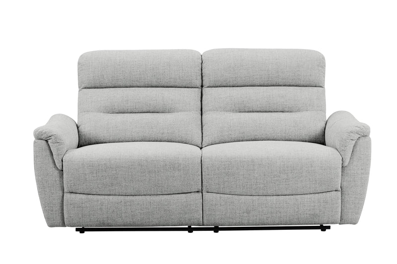 Levoluxe Sofa Weave Grey Cain 76" Power Reclining Sofa in Weave Fabric - Available in 2 Colours