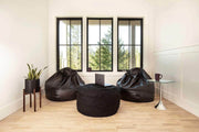 LuxeLoungers Chair The Big Pear Leather Bean Bag Chair - Available in 5 Colours