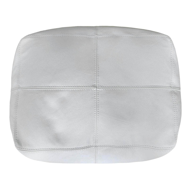 LuxeLoungers Ottoman The Footsie Leather Bean Bag Ottoman - Available in 5 Colours