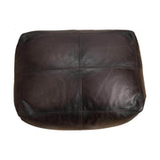 LuxeLoungers Ottoman The Footsie Leather Bean Bag Ottoman - Available in 5 Colours