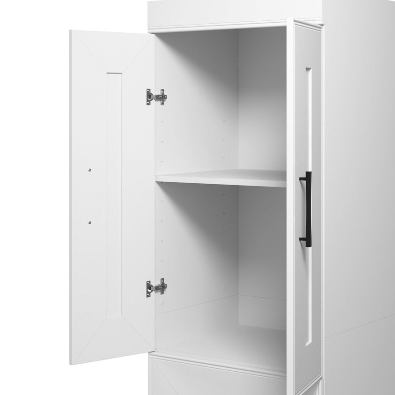 Modubox Armoire Edge 25W Wardrobe in White