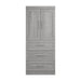 Modubox Armoire Pur 36W Wardrobe with 3 Drawers - Available in 5 Colours