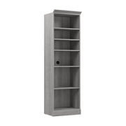 Modubox Bookcase Platinum Grey Versatile 25“ Storage Unit - Available in 3 Colours