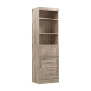 Modubox Bookcase Pur 25” Storage Unit with 3 Drawers - Available in 7 Colours