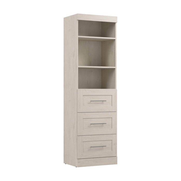 Modubox Bookcase Pur 25” Storage Unit with 3 Drawers - Available in 7 Colours