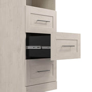Modubox Bookcase Pur 25” Storage Unit with 3 Drawers - Available in 7 Colours