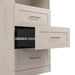 Modubox Bookcase Pur 36” Storage Unit with 3 Drawers - Available in 7 Colours