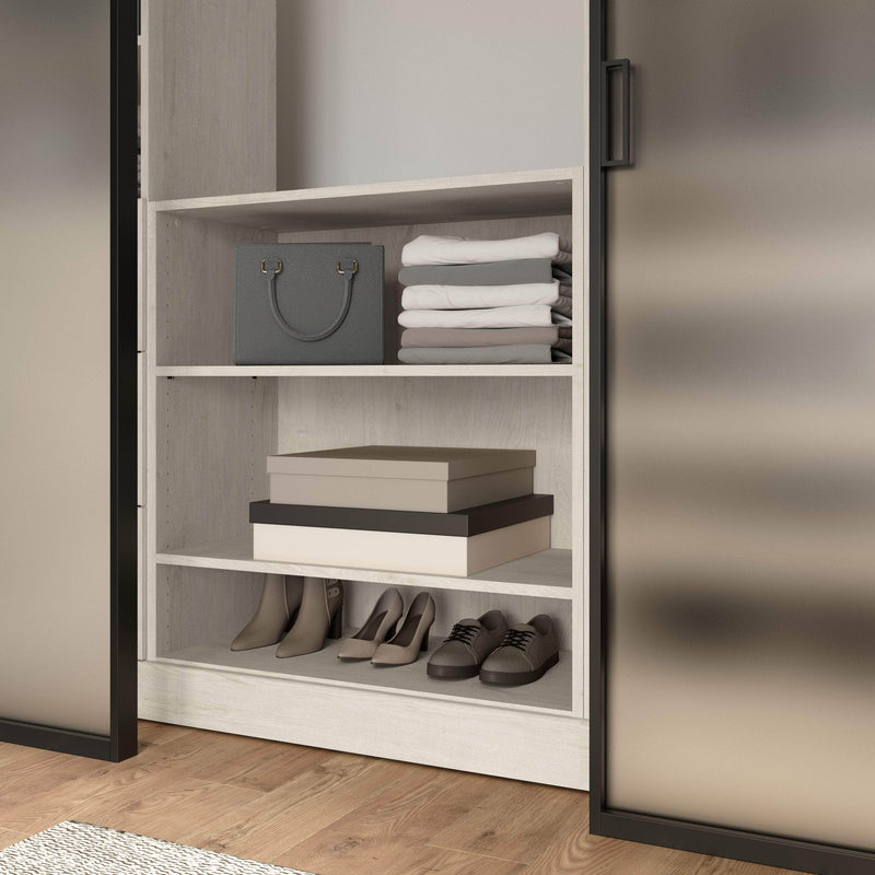 Modubox Bookcase Versatile Low Storage Unit With Rod - Available in 3 Colours