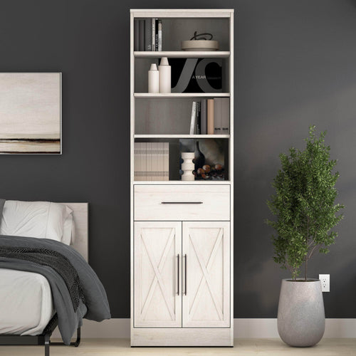 Modubox Closet Organizer Key West 25W Closet Organizer with Drawer and Doors - Available in 2 Colours