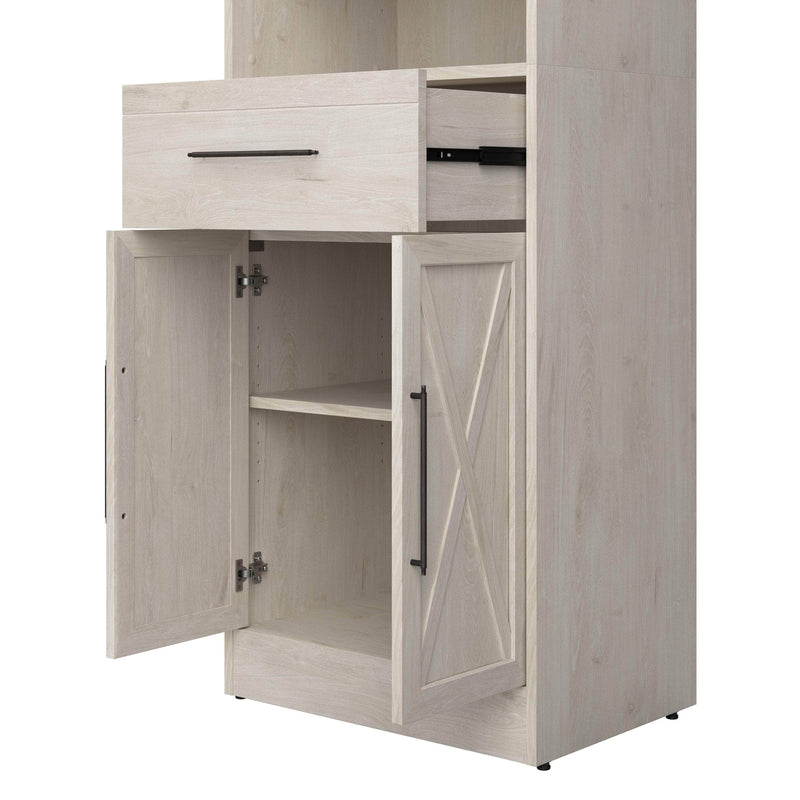 Modubox Closet Organizer Key West 25W Closet Organizer with Drawer and Doors - Available in 2 Colours