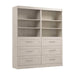 Modubox Closet Organizer Linen White Oak Pur 72” Closet Organizer - Available in 7 Colours