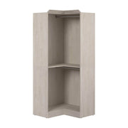 Modubox Closet Organizer Linen White Oak Versatile 36” Corner Closet Organizer - Available in 3 Colours