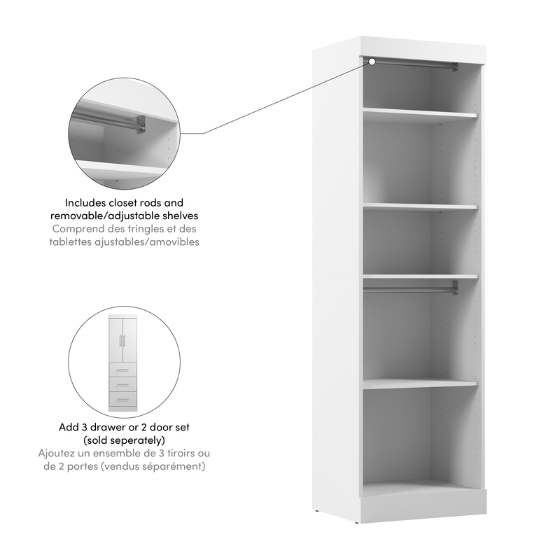Modubox Closet Organizer Nebula 25W Closet Organizer - Available in 3 Colours