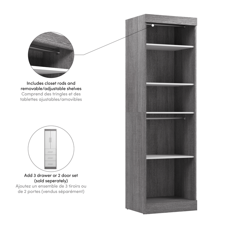 Modubox Closet Organizer Nebula 25W Closet Organizer - Available in 3 Colours