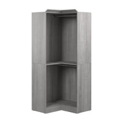 Modubox Closet Organizer Platinum Gray Versatile 36” Corner Closet Organizer - Available in 3 Colours