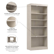 Modubox Closet Organizer Pur 36" Closet Organizer Storage Unit - Available in 7 Colours