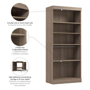 Modubox Closet Organizer Pur 36" Closet Organizer Storage Unit - Available in 7 Colours