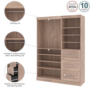 Modubox Closet Organizer Pur 61W Closet Organizer - Available in 7 Colours
