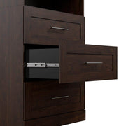 Modubox Closet Organizer Pur 72W Closet Organization System with Drawers - Available in 4 Colours
