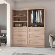Modubox Closet Organizer Pur 72W Closet Organization System with Drawers - Available in 4 Colours