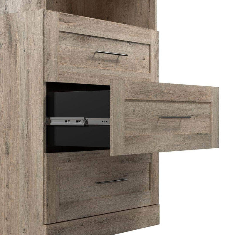 Modubox Closet Organizer Pur 72W Closet Organization System with Drawers - Available in 4 Colours