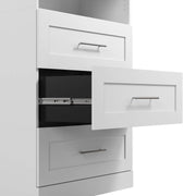 Modubox Closet Organizer Pur 72W Closet Organization System with Drawers - Available in 4 Colours