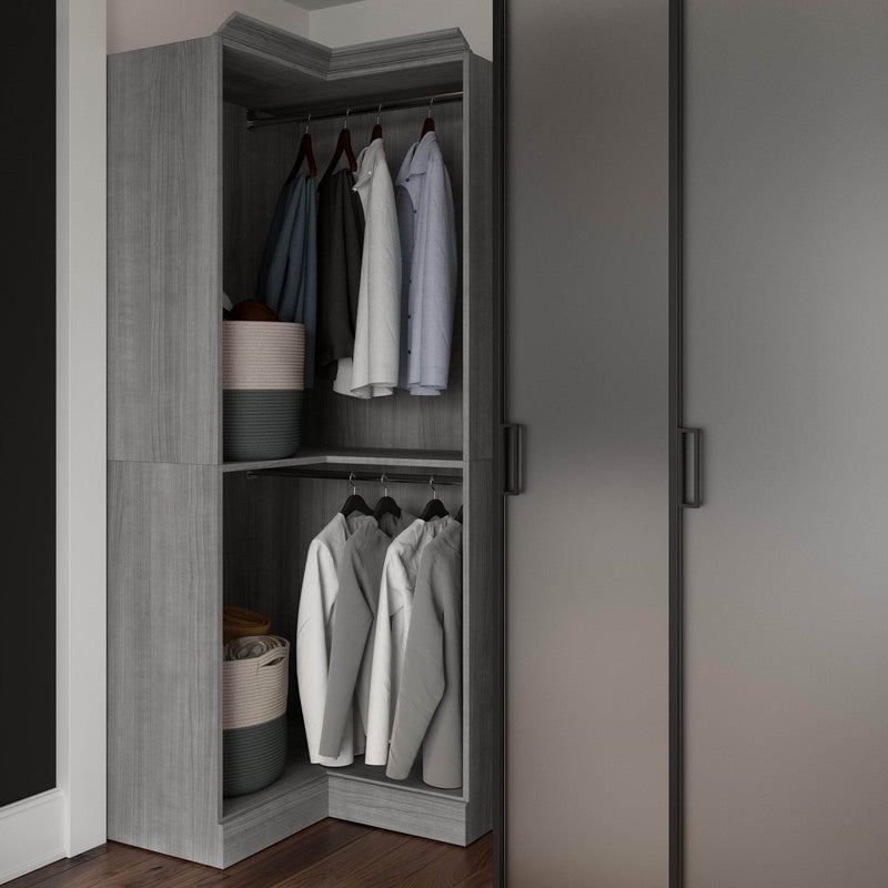 Modubox Closet Organizer Versatile 36” Corner Closet Organizer - Available in 3 Colours