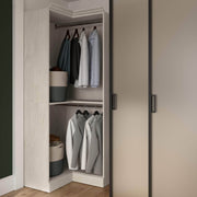 Modubox Closet Organizer Versatile 36” Corner Closet Organizer - Available in 3 Colours