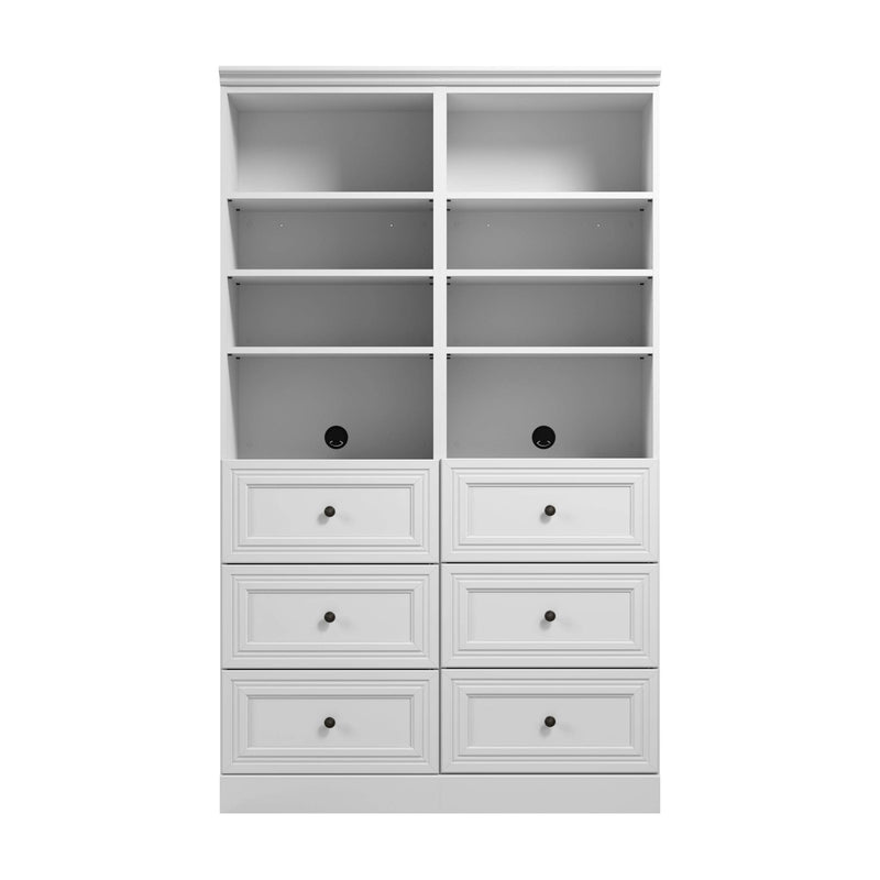 Modubox Closet Organizer Versatile 50W Closet Organization System with Drawers - Available in 2 Colours