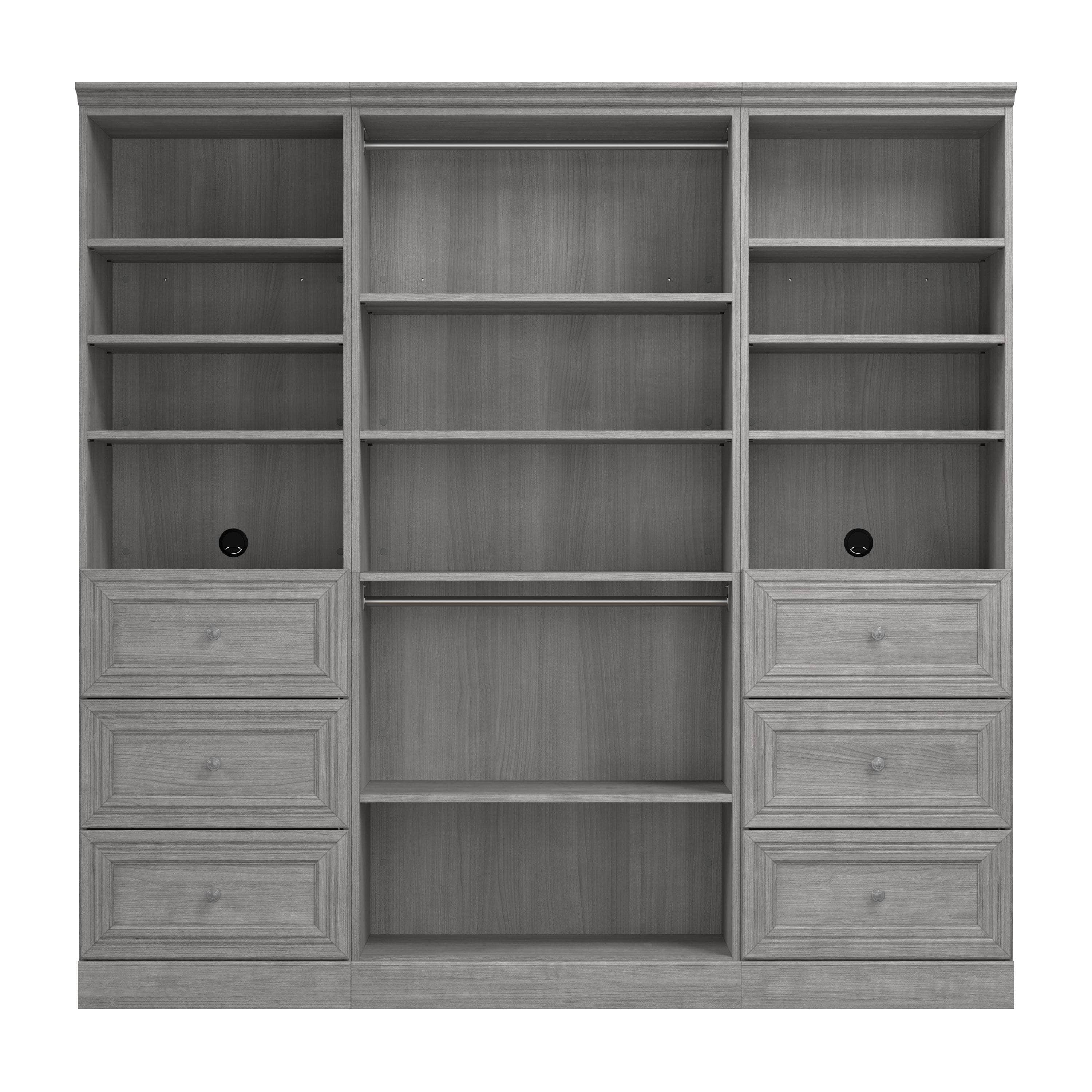 Modubox Versatile 86W Closet Organizer with Drawers — Wholesale