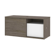 Modubox Credenza Walnut Grey & White Pro-Vega 47W Credenza - Available in 2 Colours