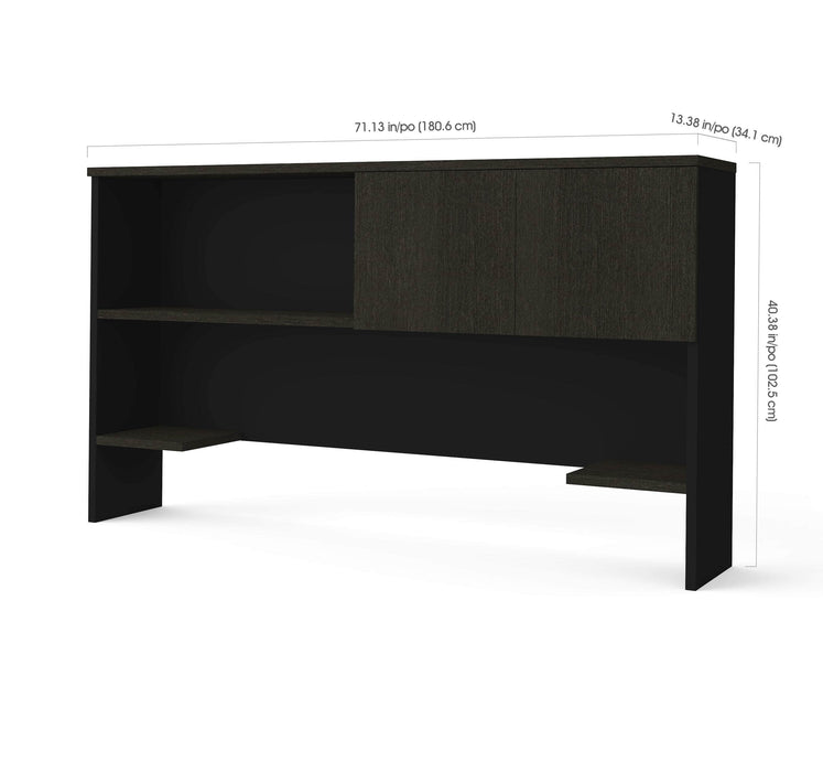 Modubox Desk Hutch Pro-Concept Plus Desk Hutch with Sliding Door - Available in 2 Colours