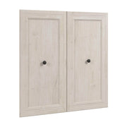 Modubox Door Linen White Oak Pur 2 Door Set For Versatile 36W Closet Organizer - Available in 3 Colours