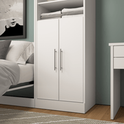 Modubox Door Nebula 24W 2 Door Set For Nebula 25W Closet Organizer in White