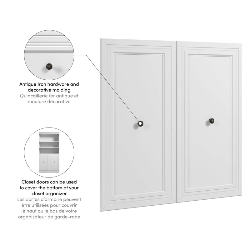 Modubox Door Pur 2 Door Set For Versatile 36W Closet Organizer - Available in 3 Colours