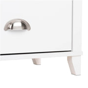 Modubox Drawer Chest Yaletown 4-Drawer Chest in White