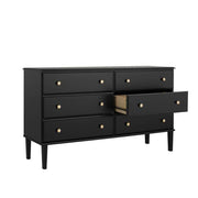 Modubox Dresser Lux 6 Drawer Dresser - Available in 2 Colours