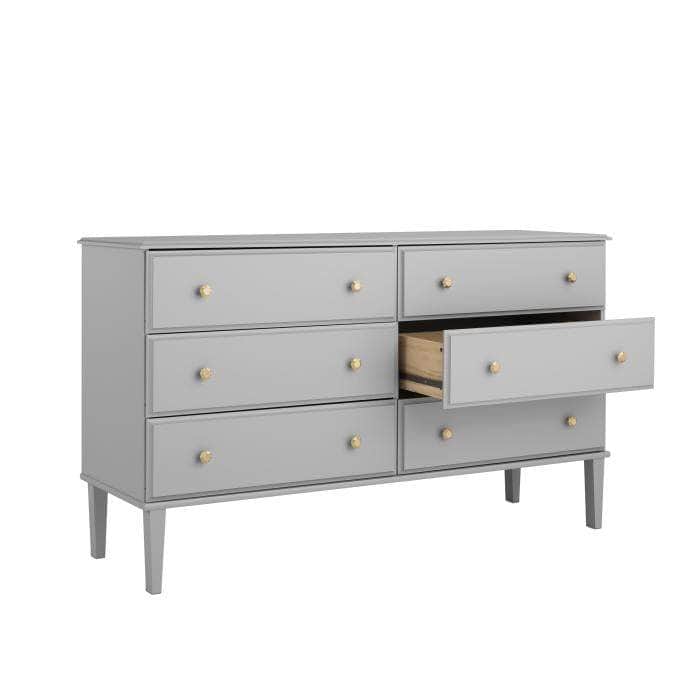 Modubox Dresser Lux 6 Drawer Dresser - Available in 2 Colours