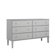 Modubox Dresser Lux 6 Drawer Dresser - Available in 2 Colours