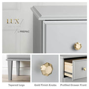 Modubox Dresser Lux 6 Drawer Dresser - Available in 2 Colours