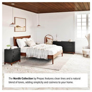 Modubox Dresser Nordik 6 Drawer Dresser in Black