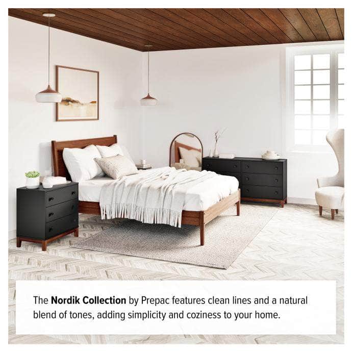 Modubox Dresser Nordik 6 Drawer Dresser in Black