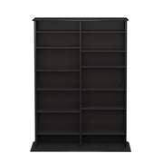 Modubox Multimedia Storage Double Width Wall Storage - Available in 3 Colours
